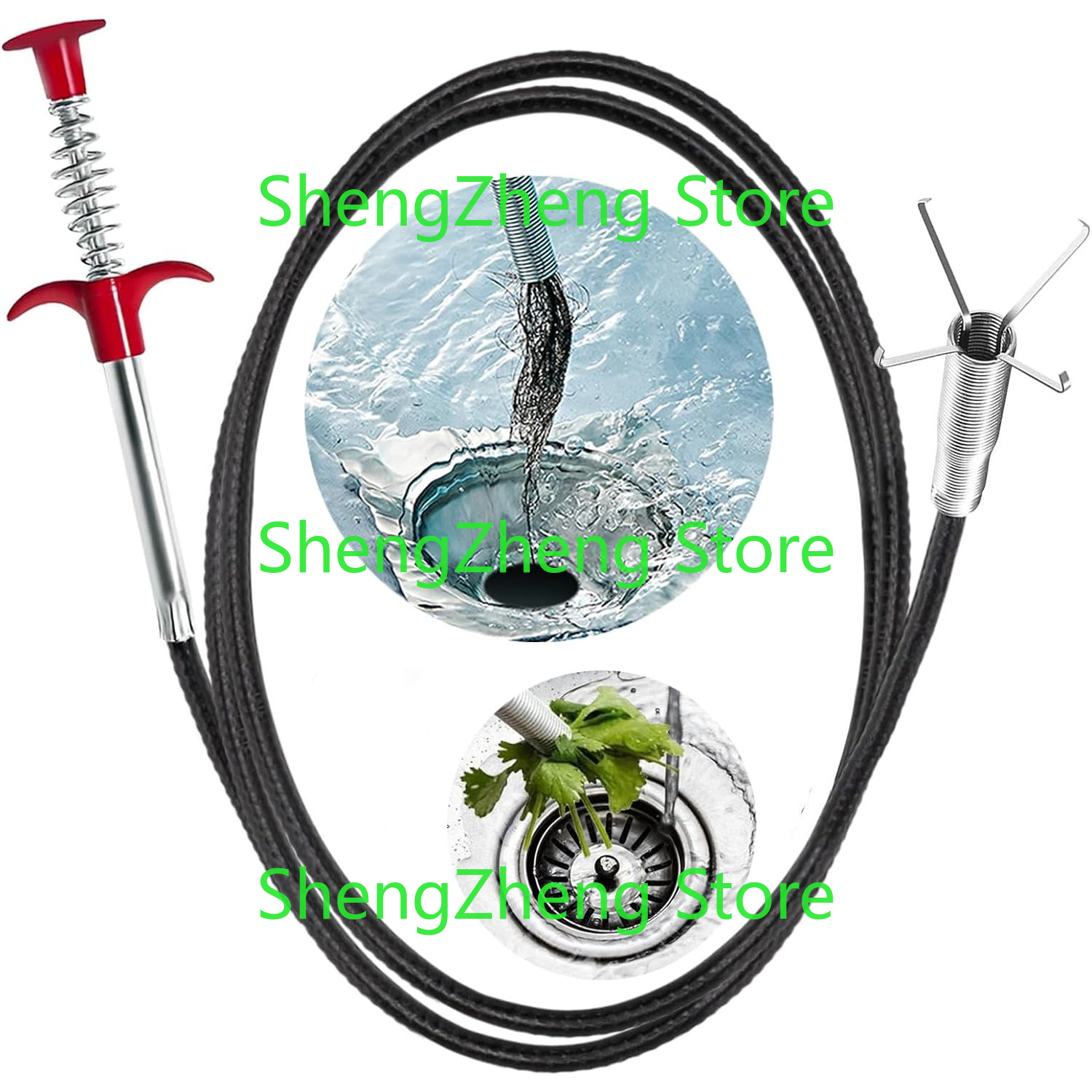 Drain Snake Flexible - 1Pcs Drain Snake Hair Drain Clog