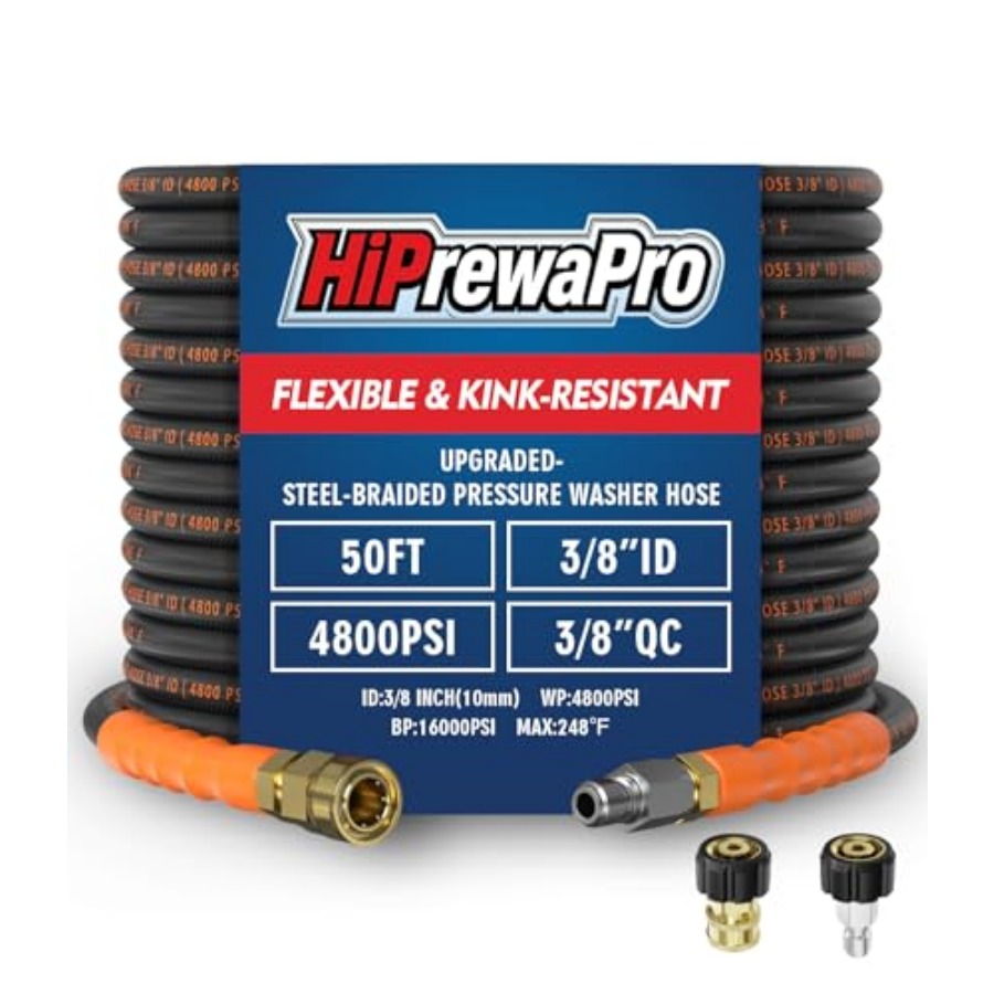 Flexible Hose Braided - 3/8