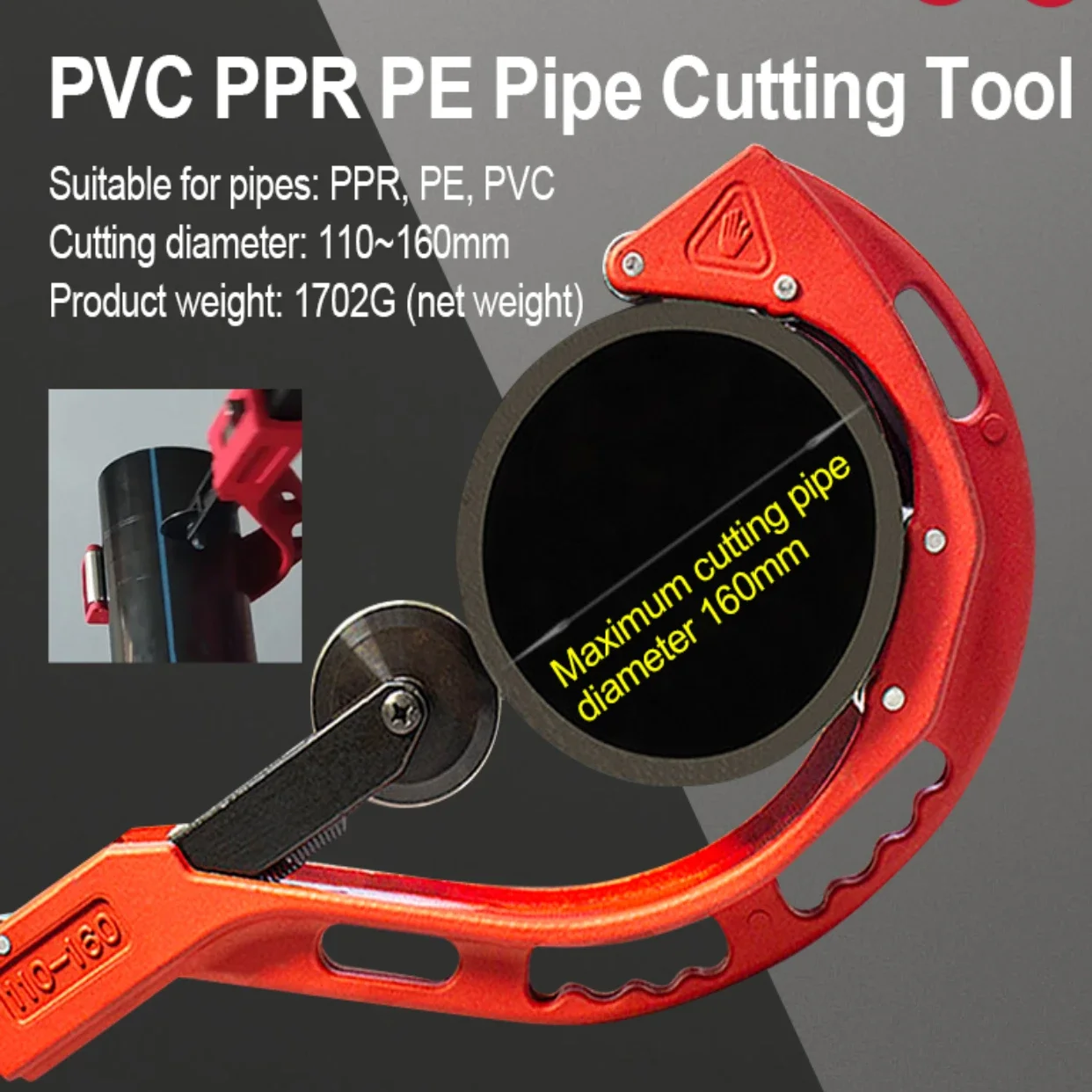 Pipe Cutter Ratchet - Roller Type Stainless Steel Tube Cutter