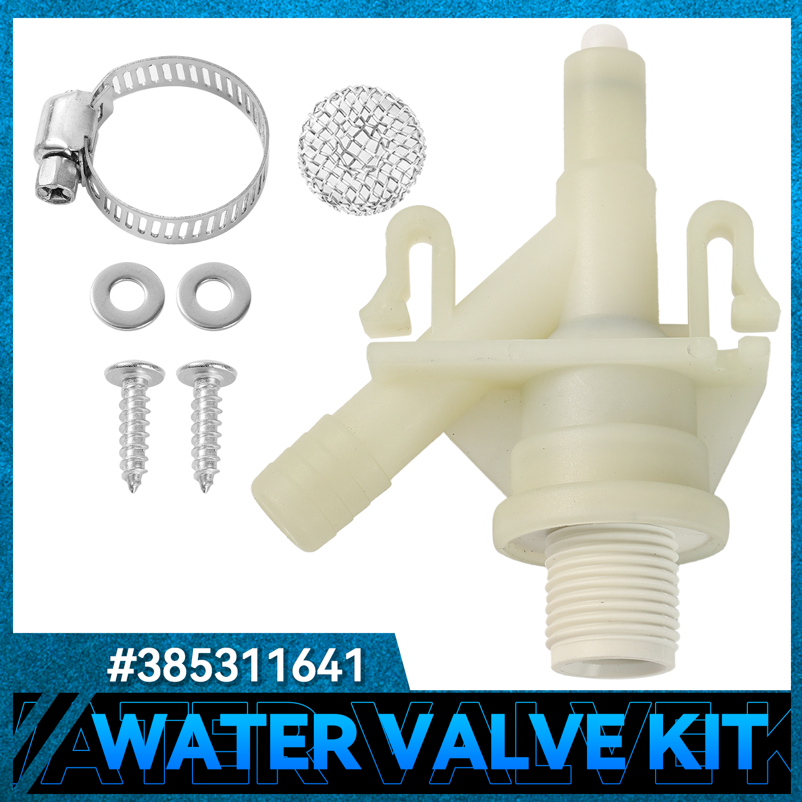 Plastic RV Camper Water Valve  - Toilet Fill Valve review and price