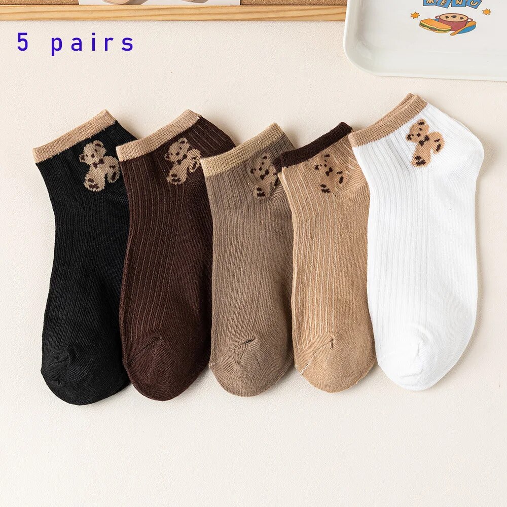 5 Pairs of Cute Teddy Bear WOM - Pipe Bending Spring review and price