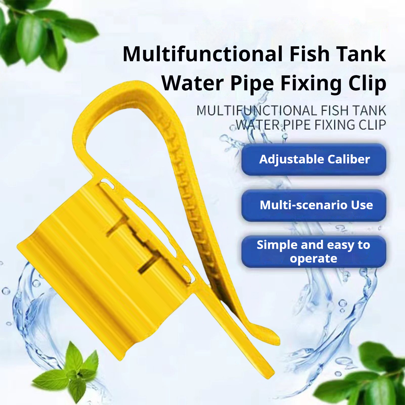 Aquarium Tube Holder Clip Fish - Plastic Pipe Clip review and price