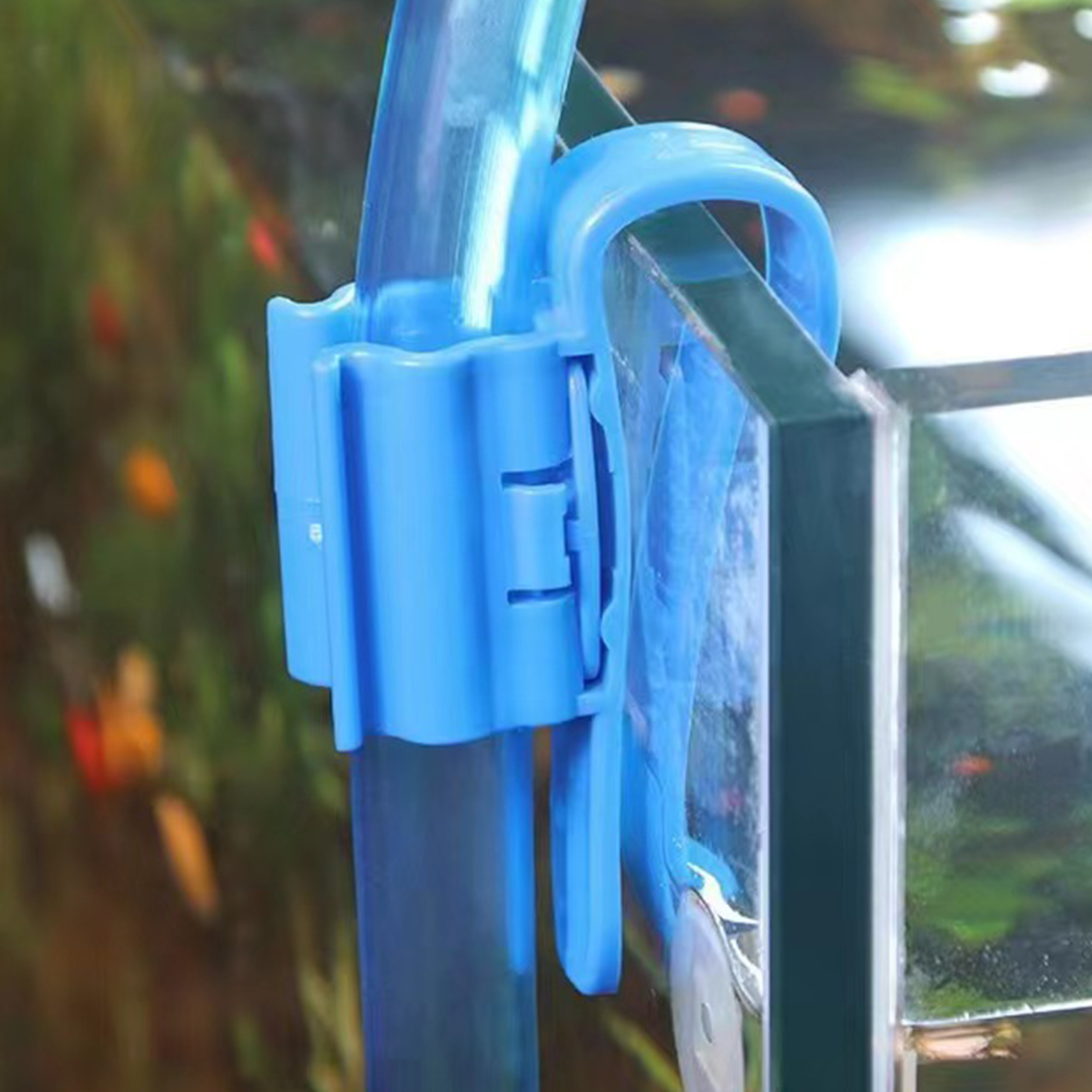 Aquarium Tube Holder Clip Fish - Plastic Pipe Clip review and price