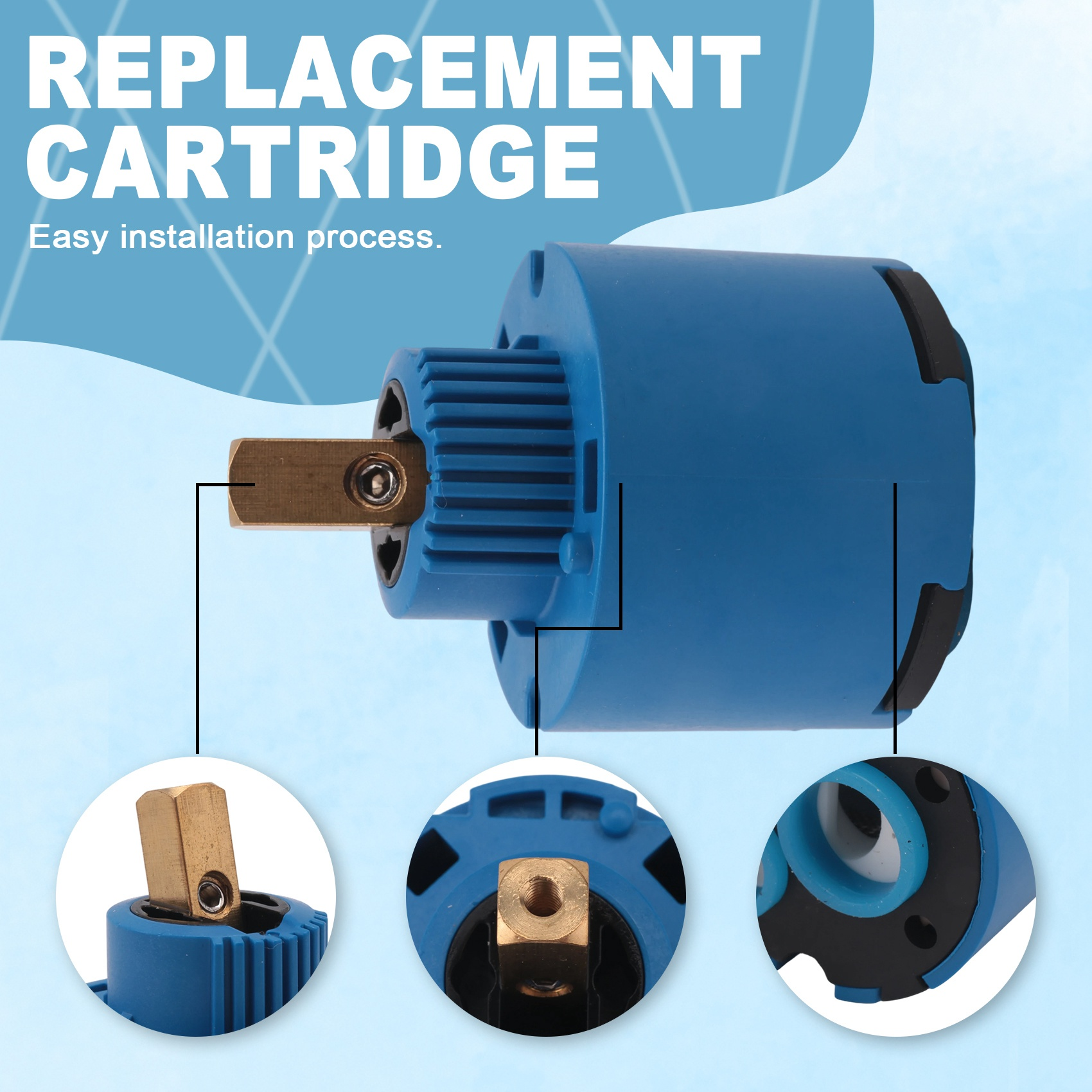AT43-46048000 Replacement Fauc - Basin Mixer Cartridge review and price