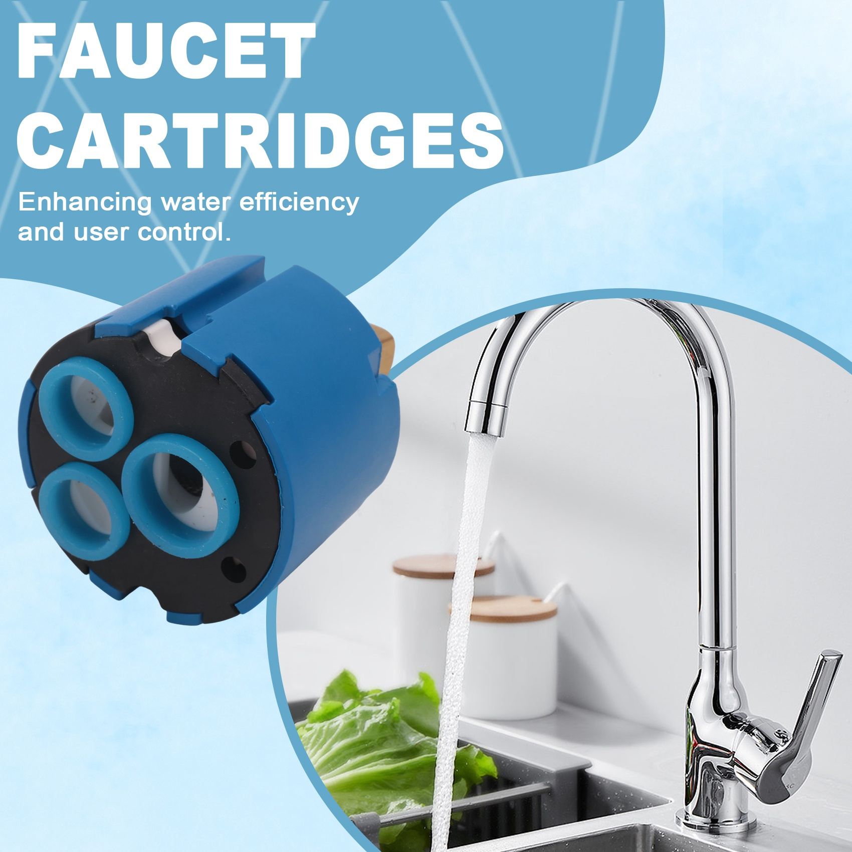 AT43-46048000 Replacement Fauc - Basin Mixer Cartridge review and price